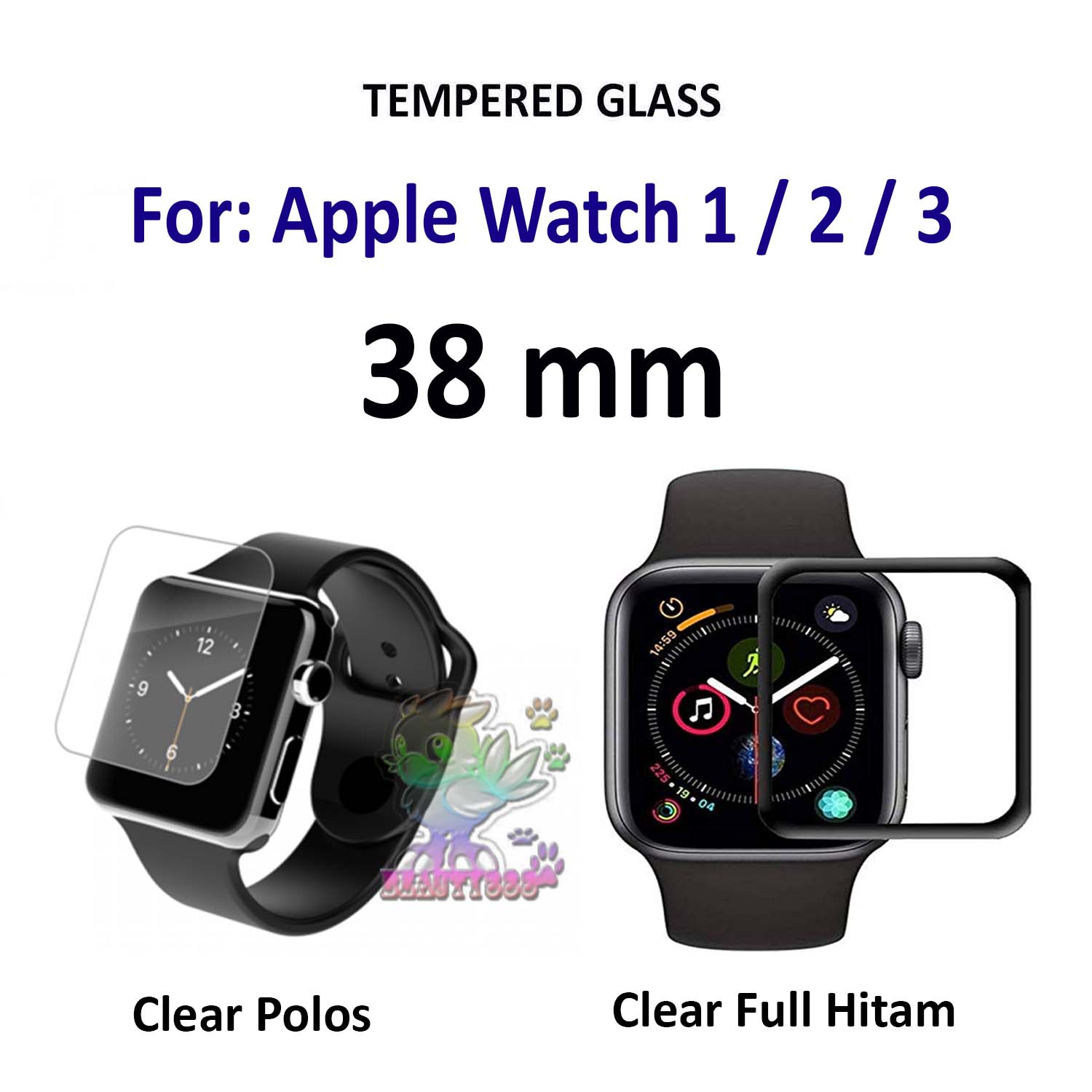Tempered Glass for Apple Watches 1 / 2 
