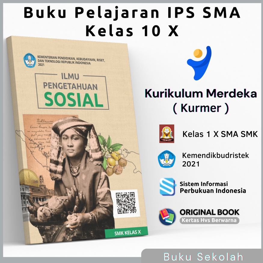 Buku Paket Pelajaran IPS Kelas 10 SMA/SMK Kurikulum Merdeka Belajar ...