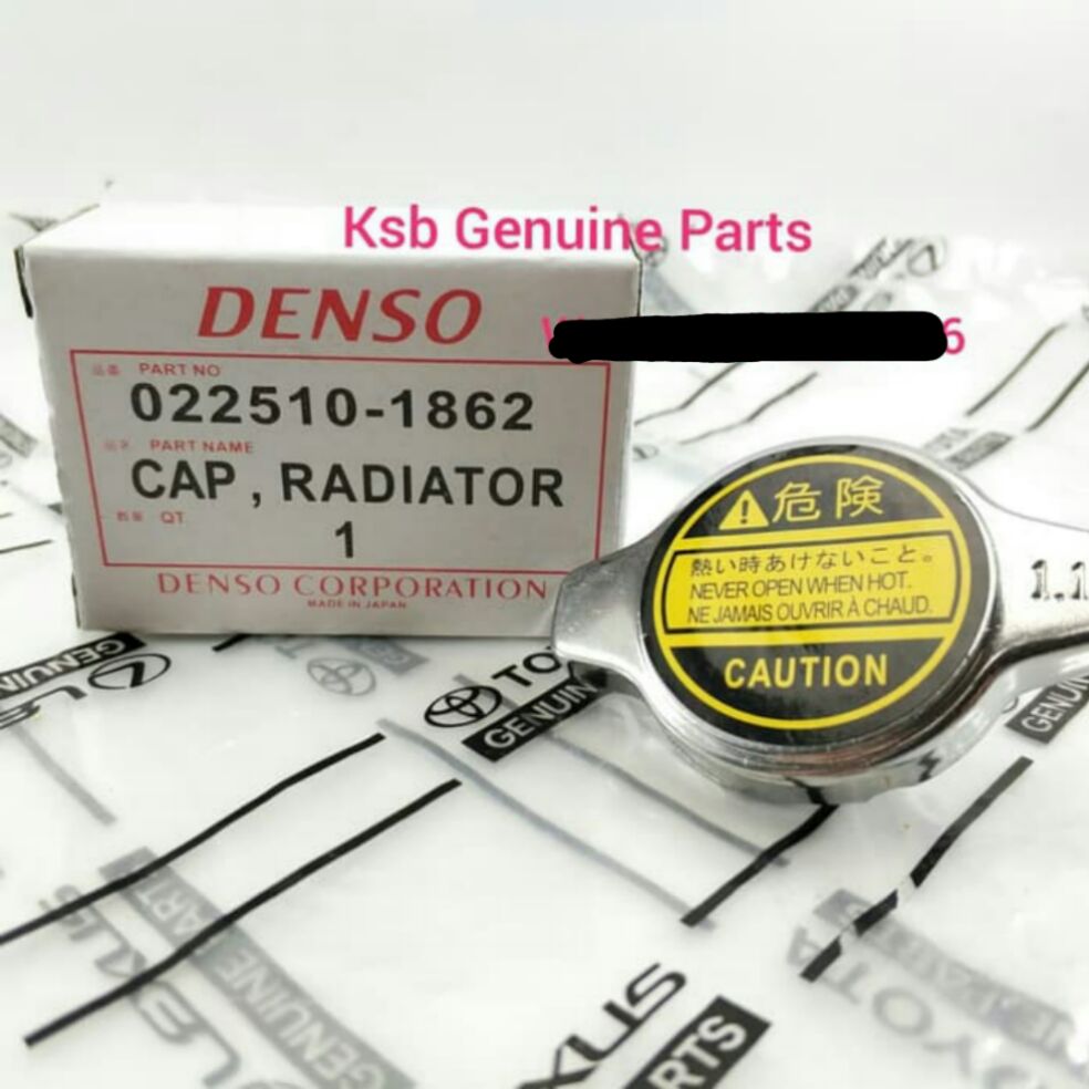 Cap Tutup Penutup Radiator Avanza Xenia Rush Innova Yaris Vios Fortuner