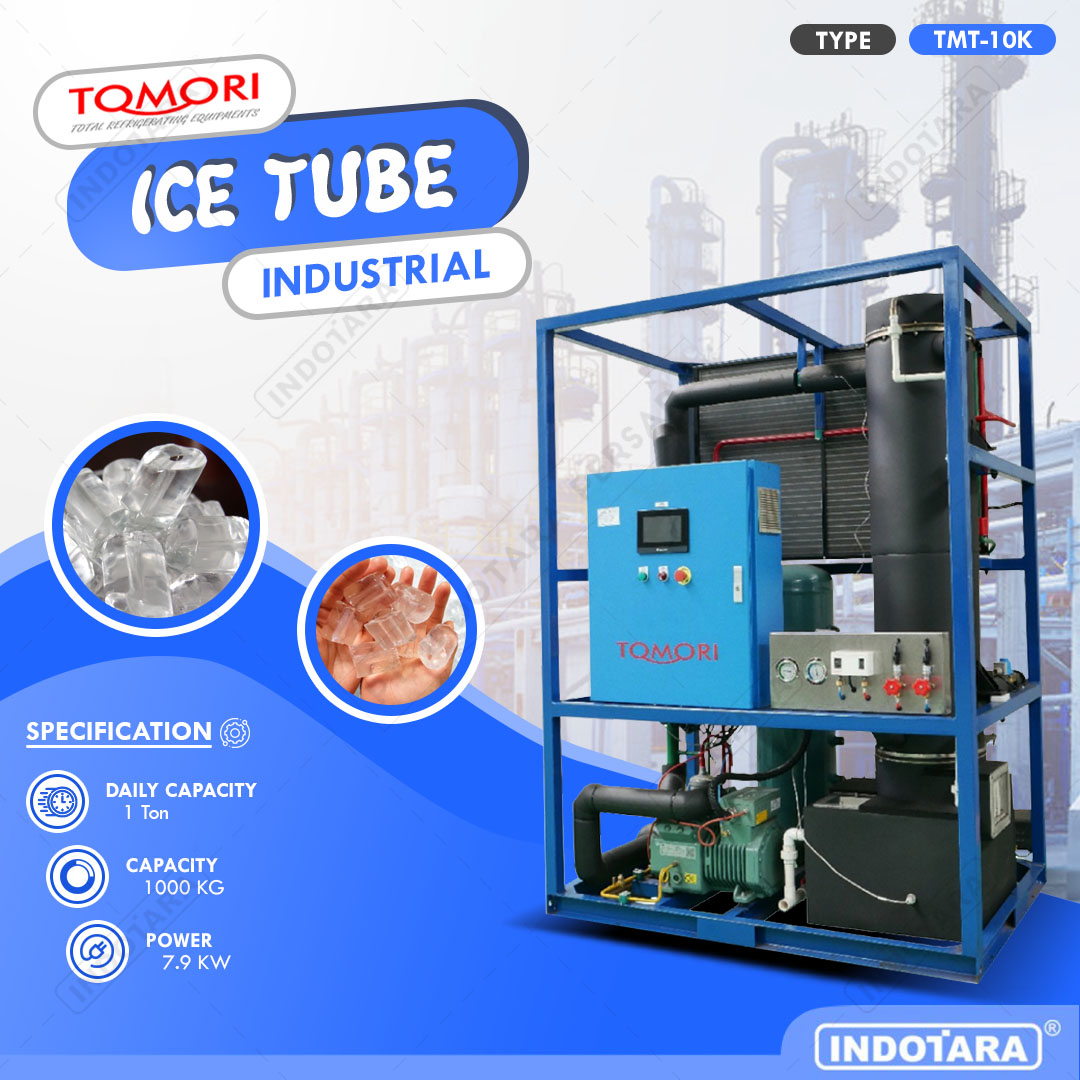 Ice Tube Machine Industrial 1 Ton Tomori TMT10K Lazada Indonesia