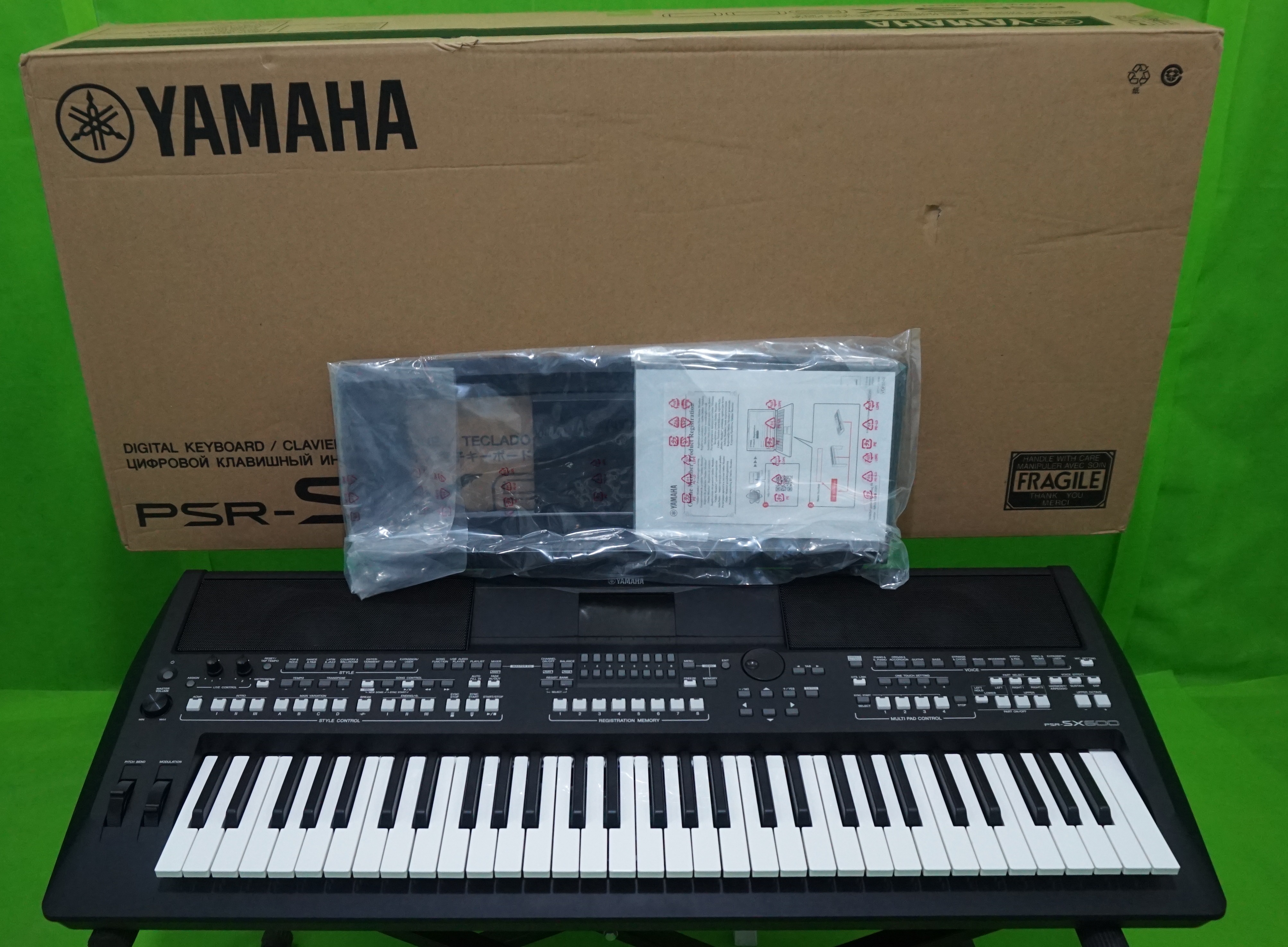 Paketan Lengkap Keyboard Yamaha Psr Sx600 Psr Sx600 Garansi Resmi Lazada Indonesia 2480