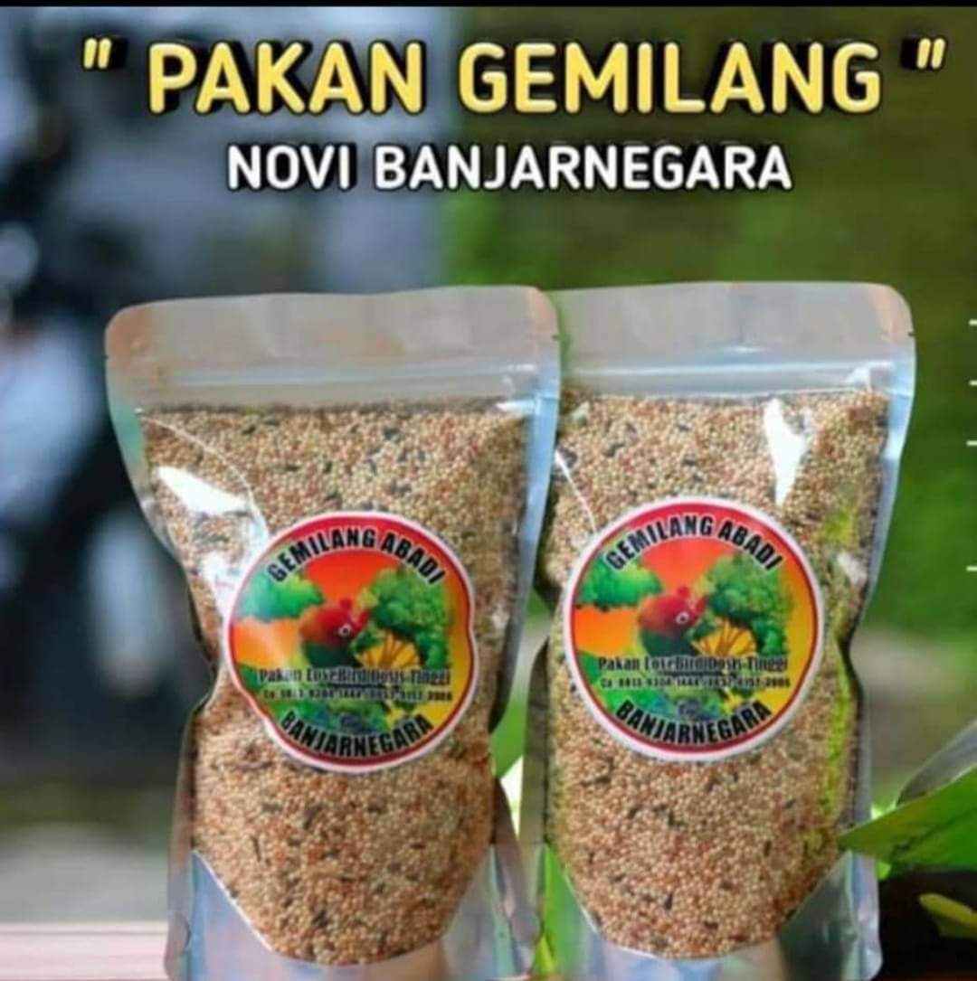 Pakan Gemilang Abadi Banjarnegara Pakan Kenceng Dosis Tinggi Untuk Lovebird Menjadikan Burung Berprestasi Lazada Indonesia<script async src=