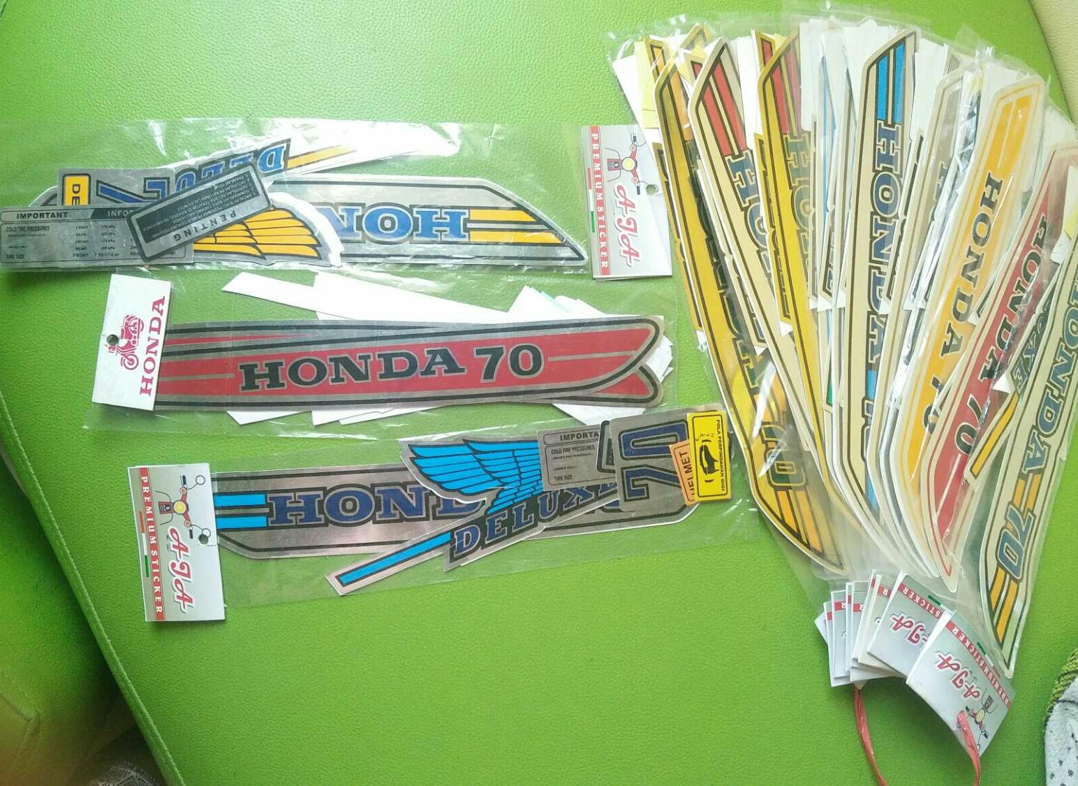 Stiker /Stripping Set Motor C70 Olong Minthi Cetul | Lazada Indonesia