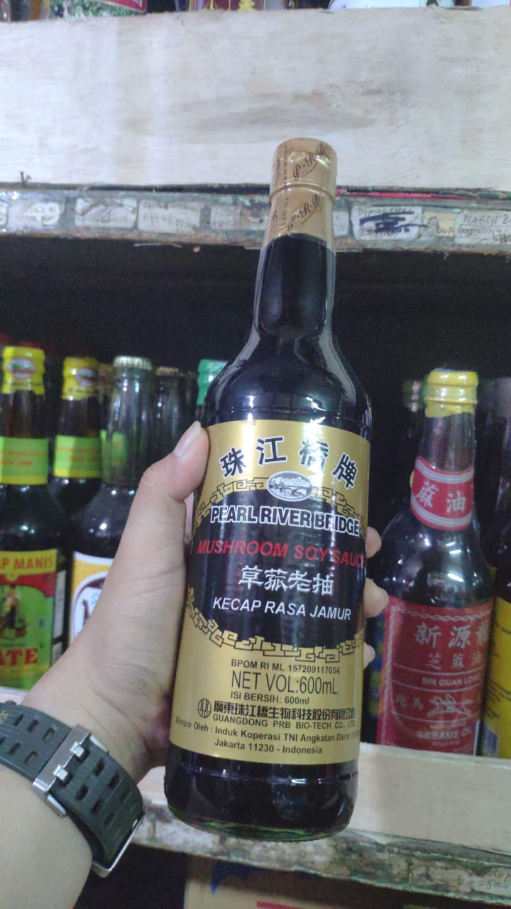 Kecap Rasa Jamur Pearl River Bridge 600ml Mushroom Soy Sauce Lazada Indonesia