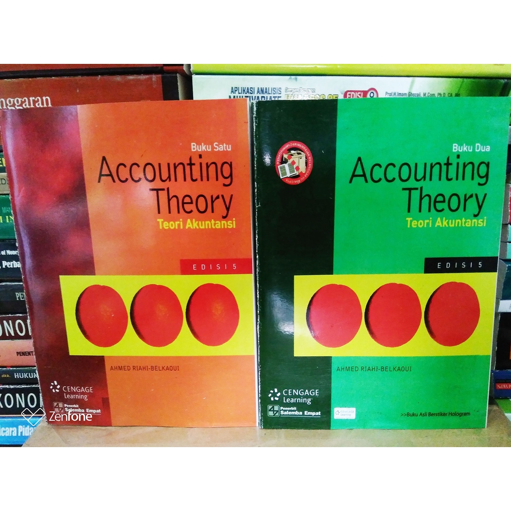 Paket Accounting Theory Teori Akuntansi Edisi 5 Buku 1&2 By Ahmed Riahi ...