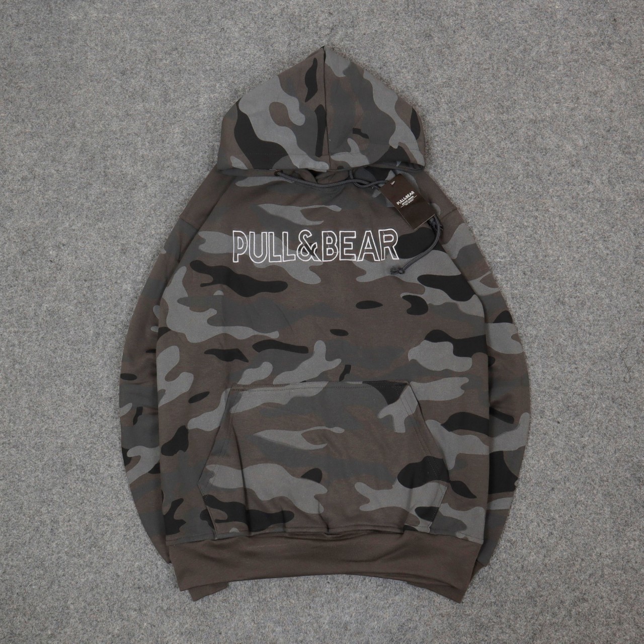 Sweater Hoodie Pull And Bear Camo Unisex Available M L XL FullTag Pict Lazada Indonesia