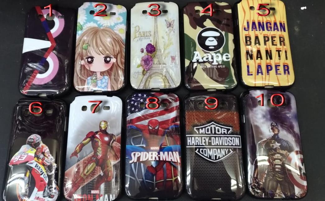 Case Jelly Glossy Cartoon Samsung J4 & J6 Plus, J5 & J7 2016, Grand Neo & 2, J7, Core 2, J1 Ace, Ace 3, Vivo Y21, Y53, Y69, Y81, V5, Oppo Neo 7 / A33, A37, A57, A71, F5, F3 Plus, F7 Youth