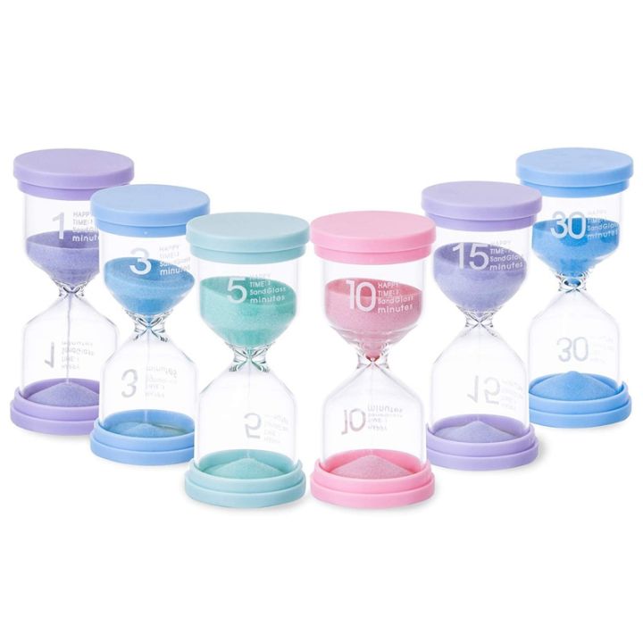 Plastic Sand Hour Glass Hourglass Set