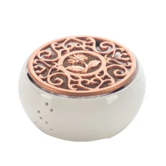 Ceramic Candle Heater Tea Pot Heating Base Portable Teapot Warmer Holder Insulation Base Candle Holder Tea Accessories Lazada Singapore