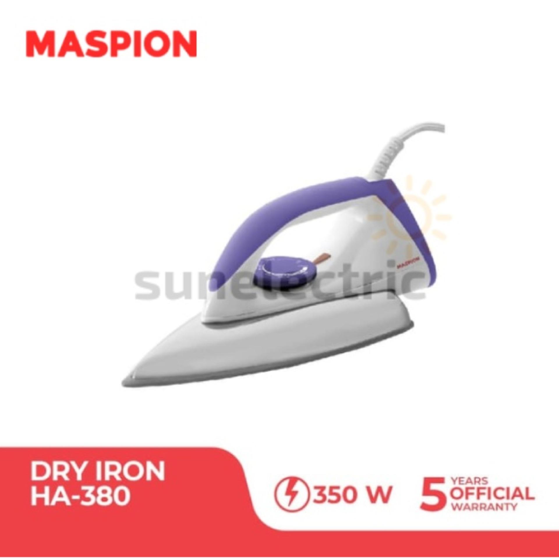 Maspion Setrika Ceramic Coating 350 Watt HA-380 - Ungu