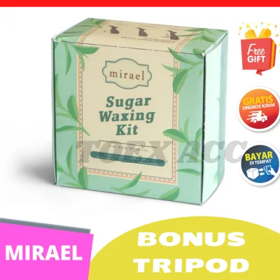MIRAEL Sugar Wax Greentea Sugar - Waxing Kit Hair Removal - Penghilang Pencabut Bulu Ketiak