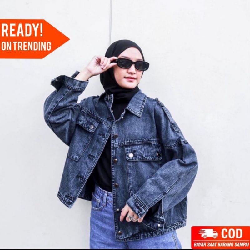 Jual Winter Denim Jacket Womens Terbaru 