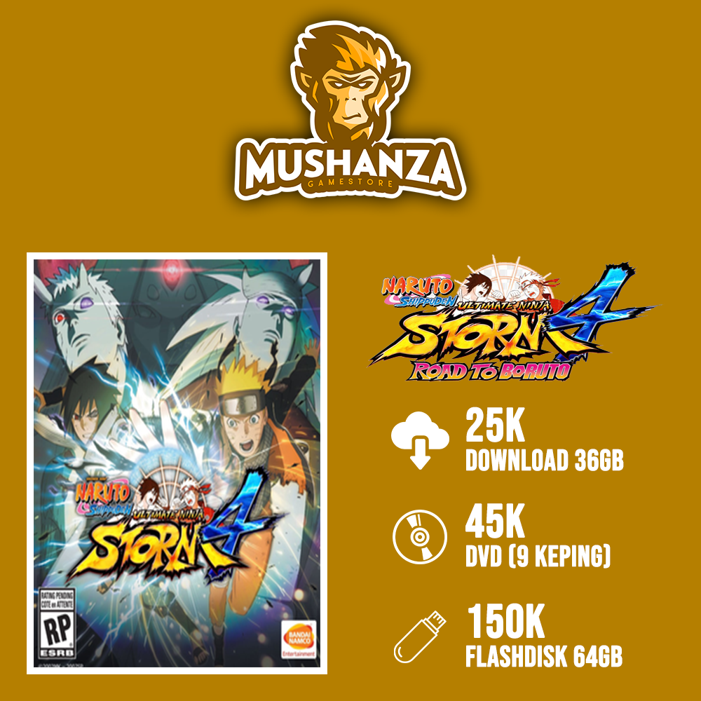 NARUTO SHIPPUDEN ULTIMATE NINJA STORM 4 ROAD TO BORUTO NEXT GENERATIONS | GAME  PC | Lazada Indonesia