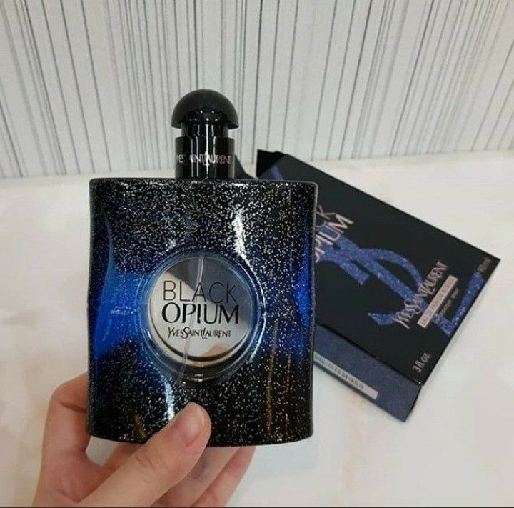 parfum asli box segel ysl Black Opium 