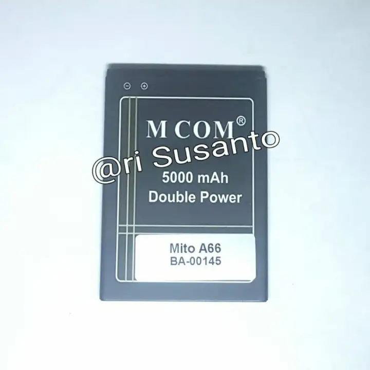 Baterai Mito S1 Mito A66 Ba 00145 Mcom Double Power Lazada Indonesia