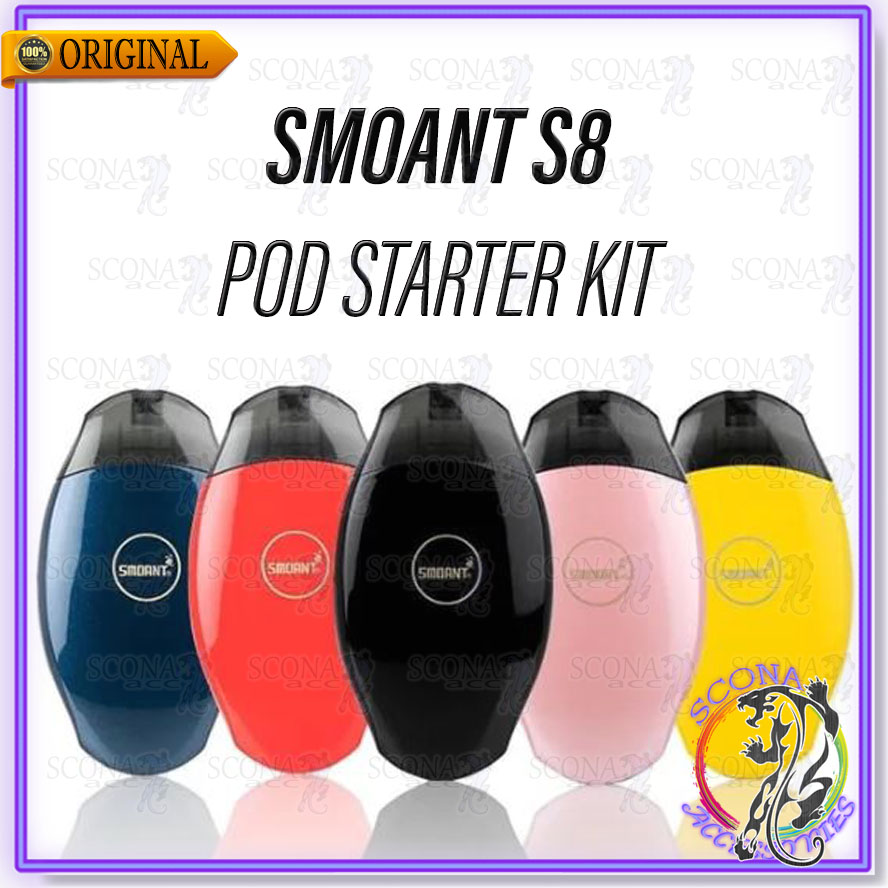 SMOANT S8 POD STARTER KIT AUTHENTIC 100% ORIGINAL