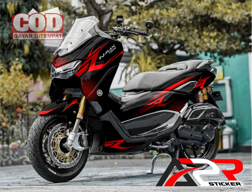 decal nmax new striping fullbody variasi stiker striping asesoris motor ...