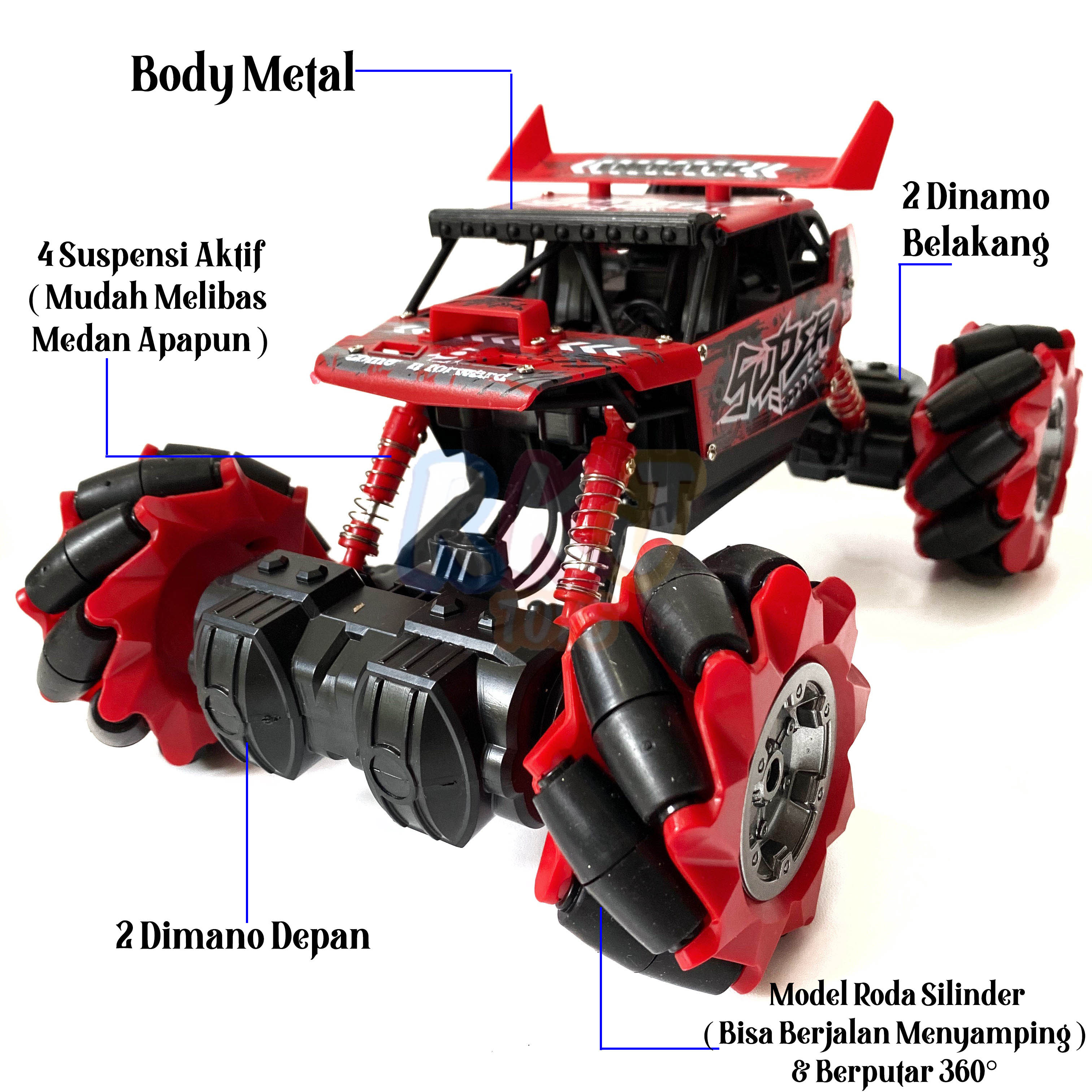 drift climbing king battery