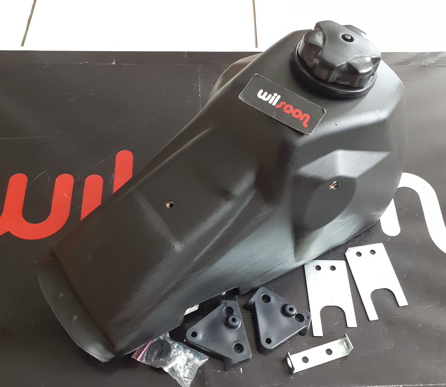 Fuel Tank / Tangki Bensin Honda CRF 150 L FI Injeksi Hitam HRV Costum