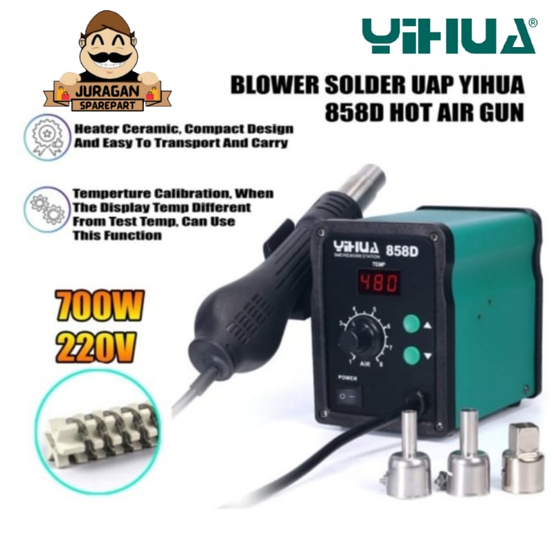 BLOWER YIHUA 858D SOLDER UAP ORIGINAL | Lazada Indonesia