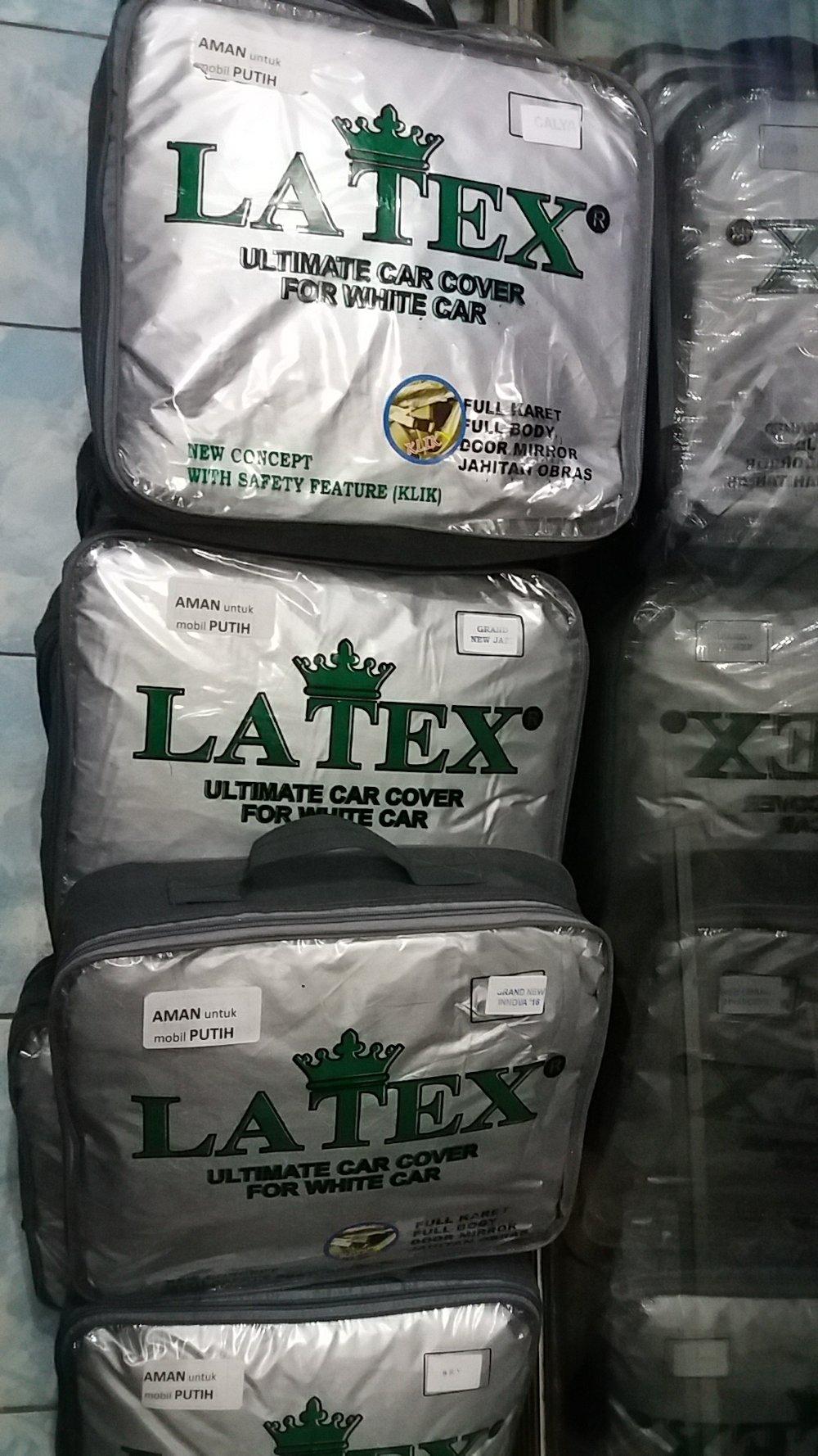 TERLARIS!!! Cover Mobil sarung mobil Latex AVANZA/XENIA - AMAN UNTUK MOBIL PUTIH