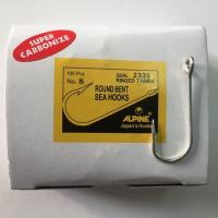 Mata Kail Pancing Hook Alpine 2335 No.10 - 20 (Minimum pesan 5 ktk )