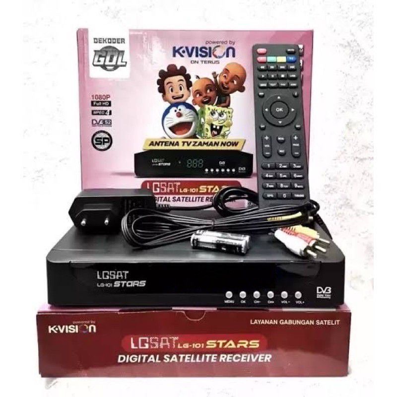 Receiver KVision LGsat LG101 Stars Digital Satellite Receiver LG