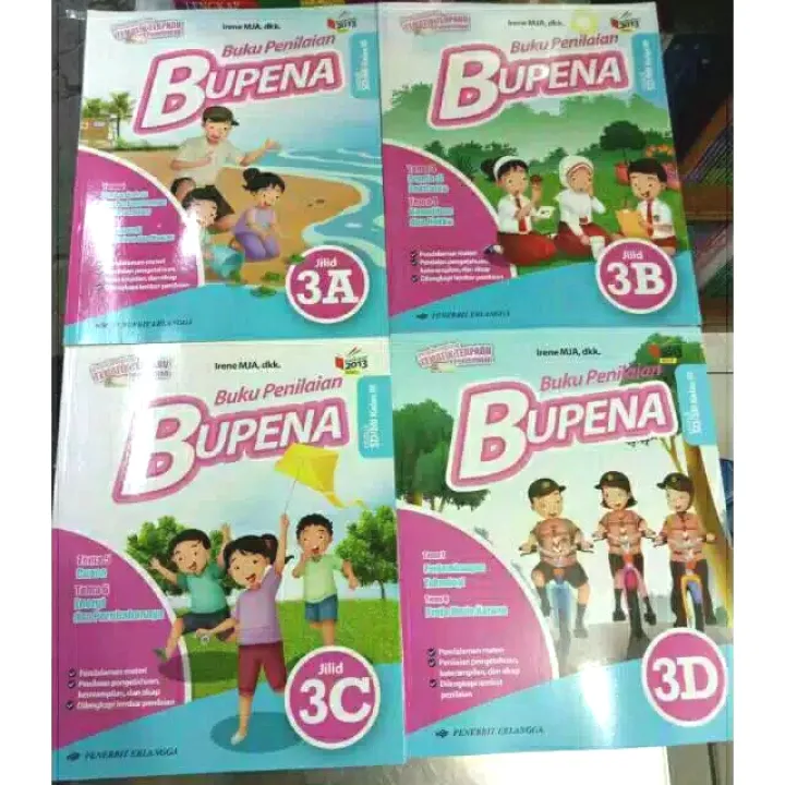 Bisa Cod Buku Bupena Kelas 3 Sd Mi K13 Revisi 3a 3b 3c 3d Terbatas Lazada Indonesia