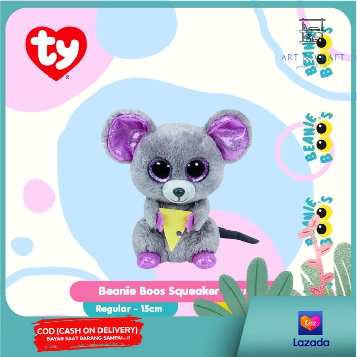 squeaker ty beanie boo