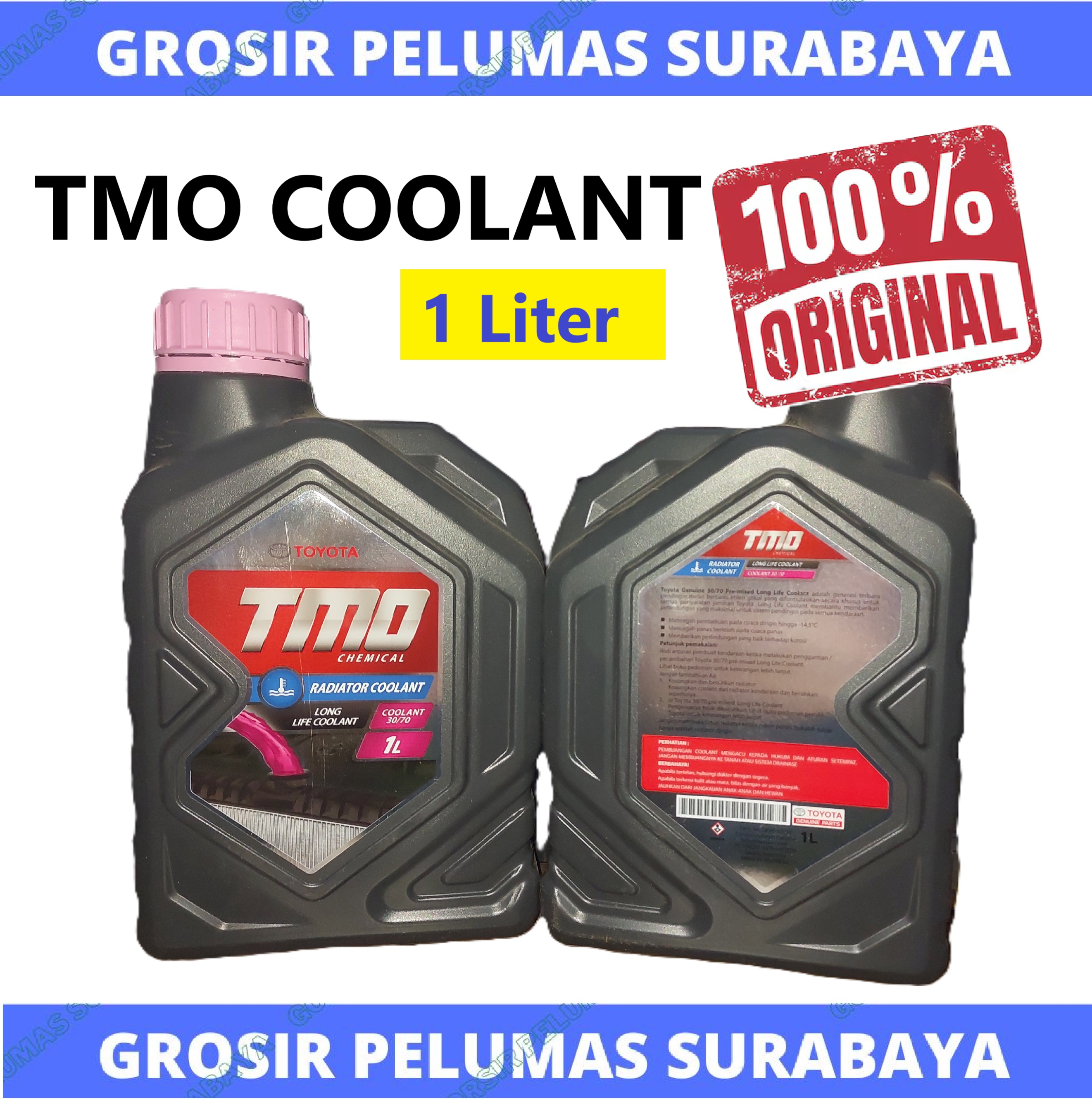 Air Radiator Tmo Original Toyota TMO Air Radiator Long Life Coolant Botol 1 Liter 1LTR ...