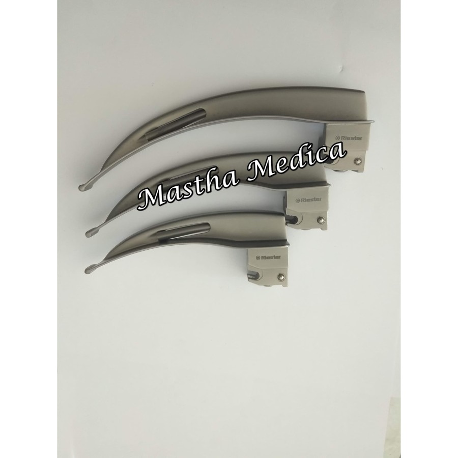 Riester Bilah Blade Laringoskop Laryngoscope LED Dewasa Lazada Indonesia