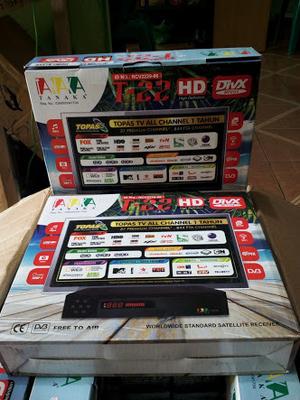 New Receiver Parabola Tanaka Topas TV Prabayar C Band Free 1 Th JKT