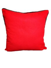Sabrina Home Living Amuse Neon Flanel Cushion red