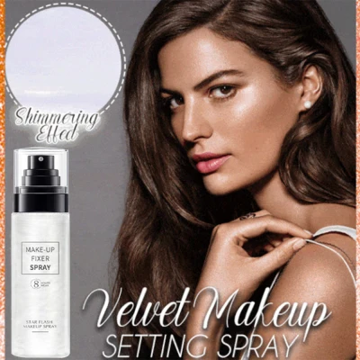 Favogue Favogue Velvet Makeup Setting Spray Transparent 24h Long Lasting Fix Face Mist 100ml