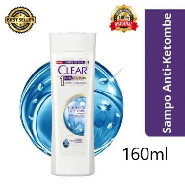 CLEAR SAMPO ANTI KETOMBE 160ml - Sampo Gel Cair ANTI KETOMBE NO 1 DI
