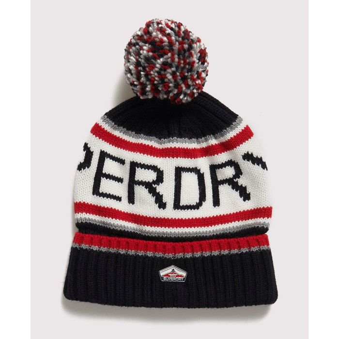 SALE SUPERDRY LOGO BEANIE M9000013AADQ 
