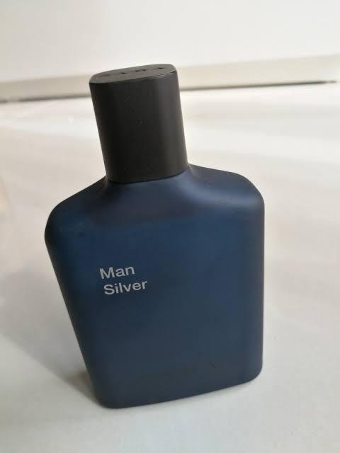 zara perfume man silver