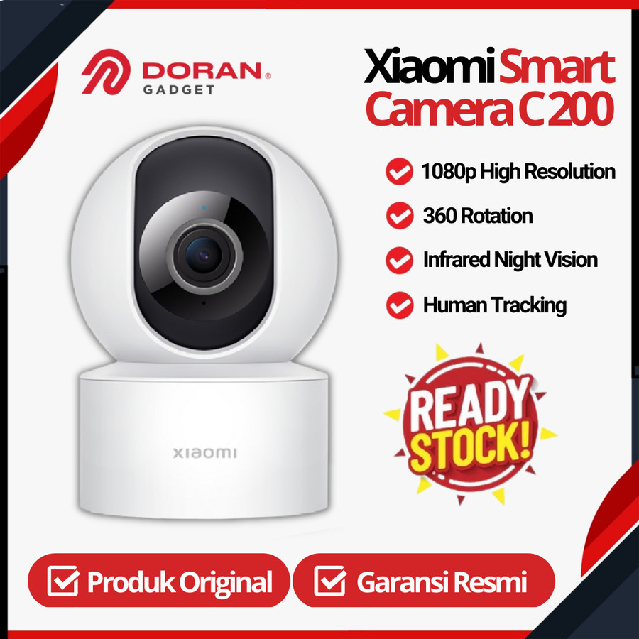 Xiaomi Wifi Rotating Camera Xiaomi Mi CCTV C200 Smart Camera Wi-Fi
