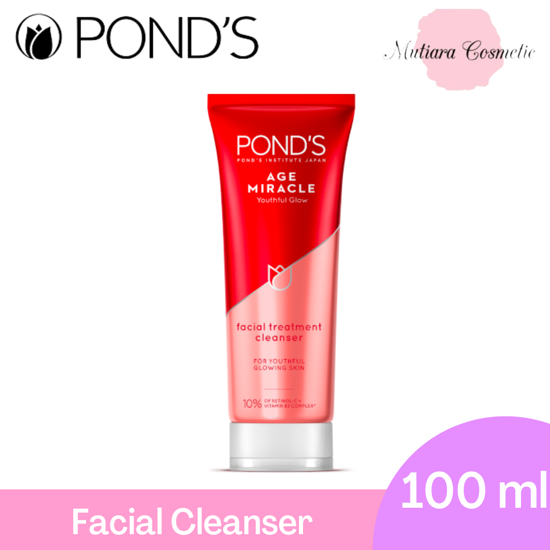 Ponds Age Miracle Facial Wash Anti Aging+Glowing With Retinol