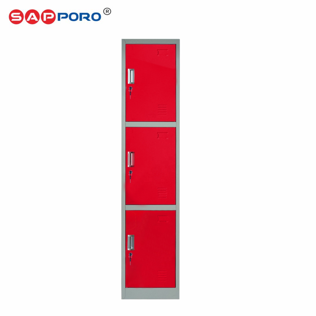 SAPPORO KOLN 3 - Loker Besi 3 Pintu | Steel Locker 3 Doors | Lazada ...