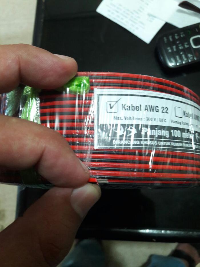 Kabel tweeter speaker walet awg 22