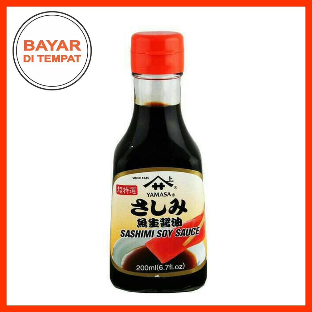 Bahan Dasar / Bumbu Masakan / Bumbu Instan / YAMASA SUSHI SASHIMI SOY SAUCE 200ml