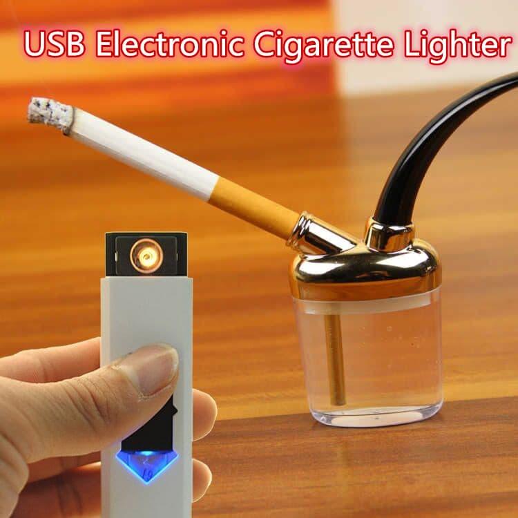 USB RECHARGEABLE ELECTRONIC CIGARETTE LIGHTER / KOREK API ELEKTRIK