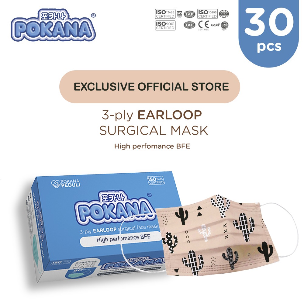 Pokana masker surgical b&g 5s