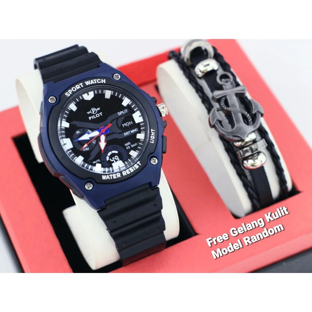 PROMO AKHIR TAHUN - JAM TANGAN PRIA SPORTY /JAM TANGAN FASHION COWOK
