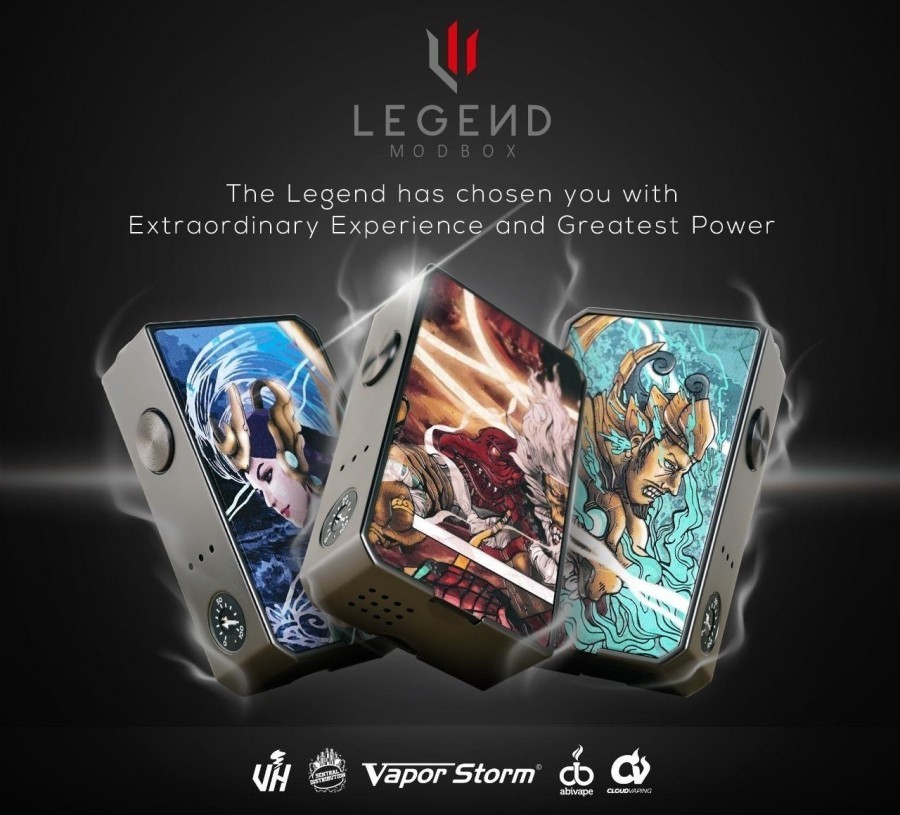LEGEND BOX MOD BOXMOD 200W AUTHENTIC BY VAPORSTORM Lazada Indonesia