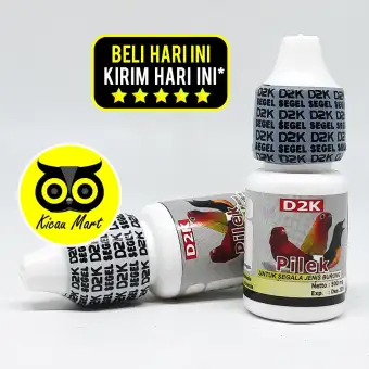 Obat Burung Pilek D2k Atasi Lesu Hidung Berlendir Serak Infeksi