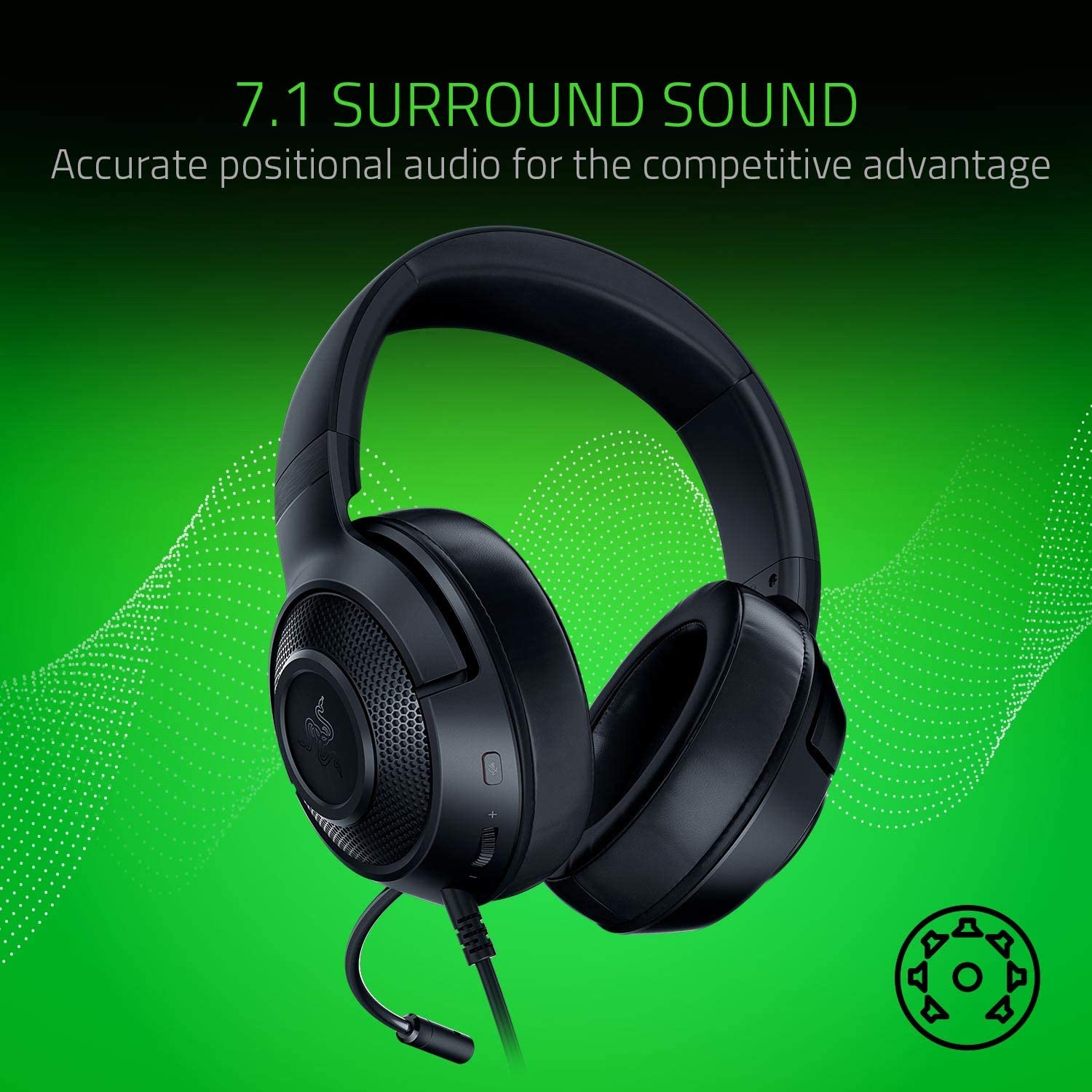 Razer Kraken X Multi-Platform Wired 