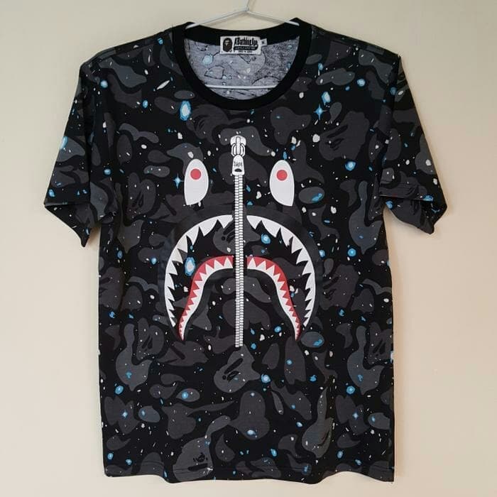 Kaos bape shark original Clearance