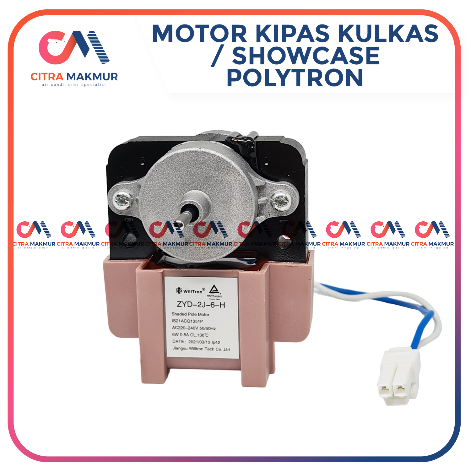 Dinamo Fan Defrost Evaporator Original Kulkas 2 Pintu Polytron